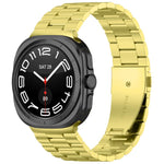 Three Beads Stainless Steel Watch Band with Removal Tool, For Samsung Galaxy Watch8 / Watch8 Classic