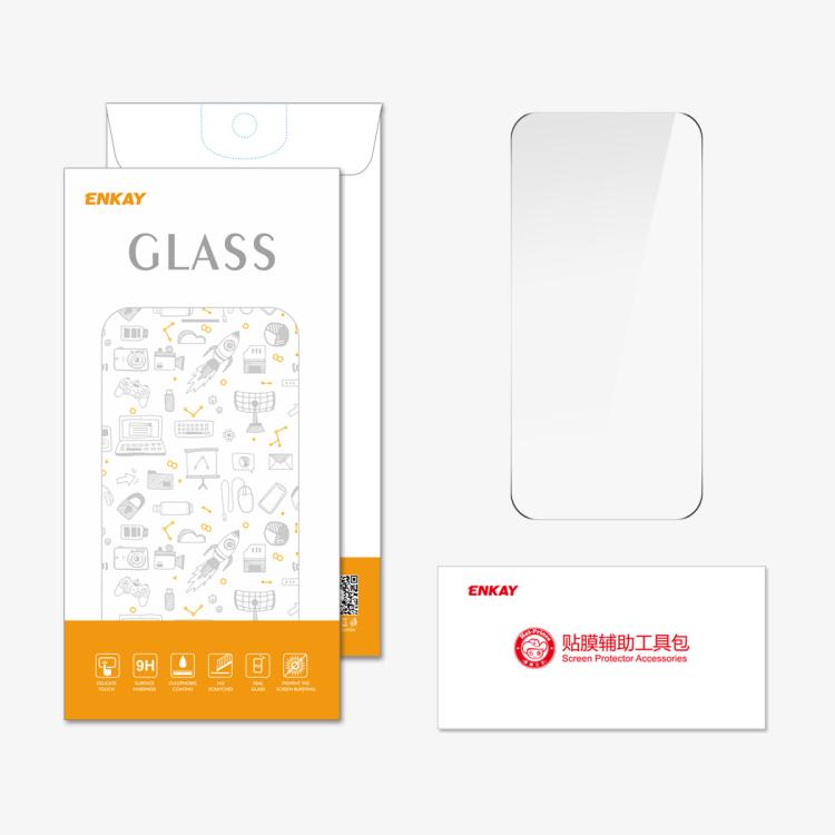ENKAY Thickened Glue No White Edge 9H Big Arc Edge High Aluminum-silicon Tempered Glass Film, For iPhone 17 Pro Max, For iPhone 17 Pro, For iPhone 17, For iPhone Air