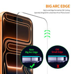 ENKAY Thickened Glue No White Edge 9H Big Arc Edge High Aluminum-silicon Tempered Glass Film, For iPhone 18 Pro, For iPhone 18 Pro Max, For iPhone 17, For iPhone Air, For iPhone 17 Pro, For iPhone 17 Pro Max