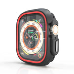 Two-Color Half Wrap PC Protective Case, For Apple Watch 44mm / 45mm, For Apple Watch Ultra 49mm