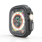 Two-Color Half Wrap PC Protective Case, For Apple Watch 44mm / 45mm, For Apple Watch Ultra 49mm