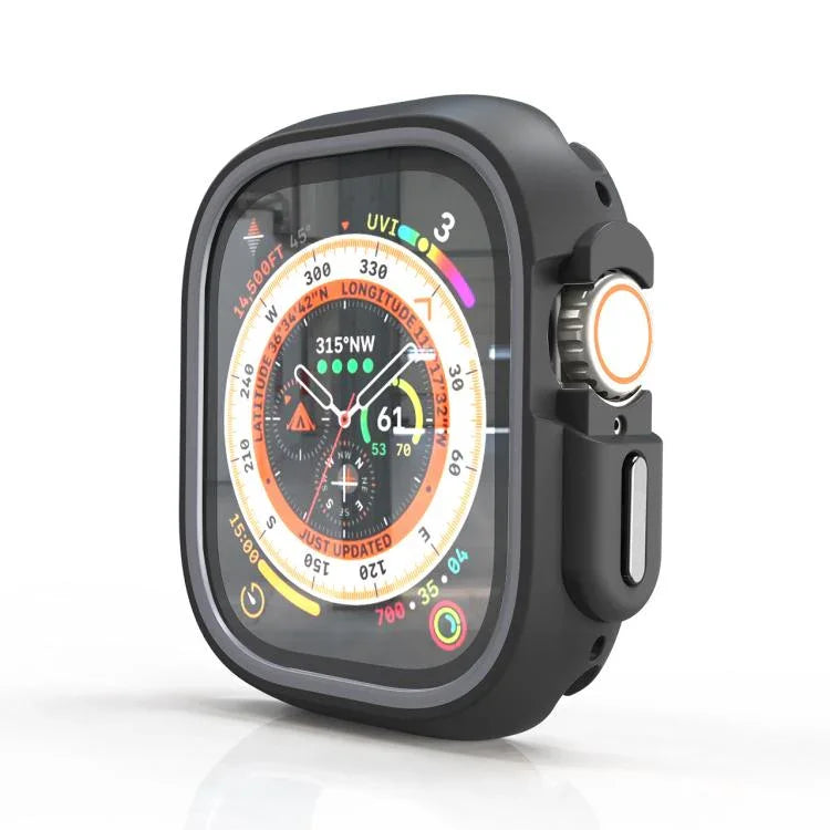 Two-Color Half Wrap PC Protective Case, For Apple Watch 44mm / 45mm, For Apple Watch Ultra 49mm