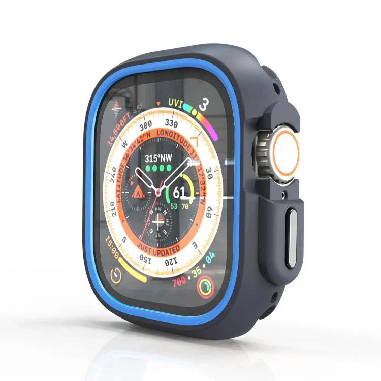Two-Color Half Wrap PC Protective Case, For Apple Watch 44mm / 45mm, For Apple Watch Ultra 49mm
