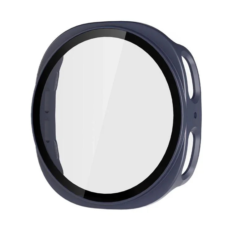 ENKAY Hat-Prince Full Coverage Tempered Glass Film Integrated PC Watch Case, For Samsung Galaxy Watch8 44mm, For Samsung Galaxy Watch8 40mm