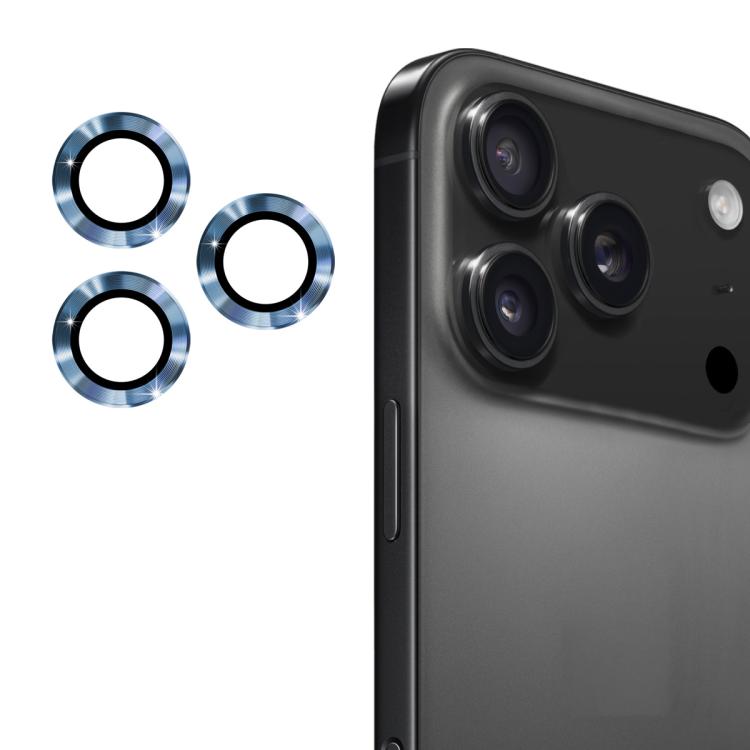 ENKAY 9H Rear Lens Aluminium Alloy Tempered Glass Film, For iPhone 17 Pro / 17 Pro Max, For iPhone 17, For iPhone Air