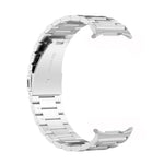 Three Beads Stainless Steel Watch Band with Removal Tool, For Samsung Galaxy Watch Ultra 47mm / Ultra 2025, For Samsung Galaxy Watch8 / Watch8 Classic