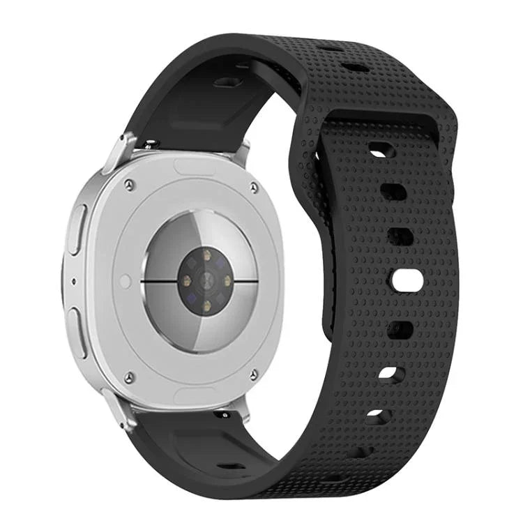 Round Dots Stud Buckle Silicone Watch Band, For Samsung Galaxy Watch8 / Watch8 Classic