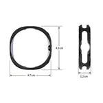 ENKAY Hat-Prince 2 in 1 Electroplated Soft TPU Cover with Full Coverage PMMA Soft Film, For Samsung Galaxy Watch8 Classic 46mm