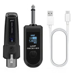 K1 For Handheld Dynamic Mic Wired to Wireless Microphone Converter, 1 Transmitter + 1 Receiver, 1 Transmitter + 1 Receiver