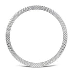 Rhombic Texture Bezel and Black Reverse Buckle Silicone Watch Band, For Samsung Galaxy Watch8 44mm, For Samsung Galaxy Watch8 40mm