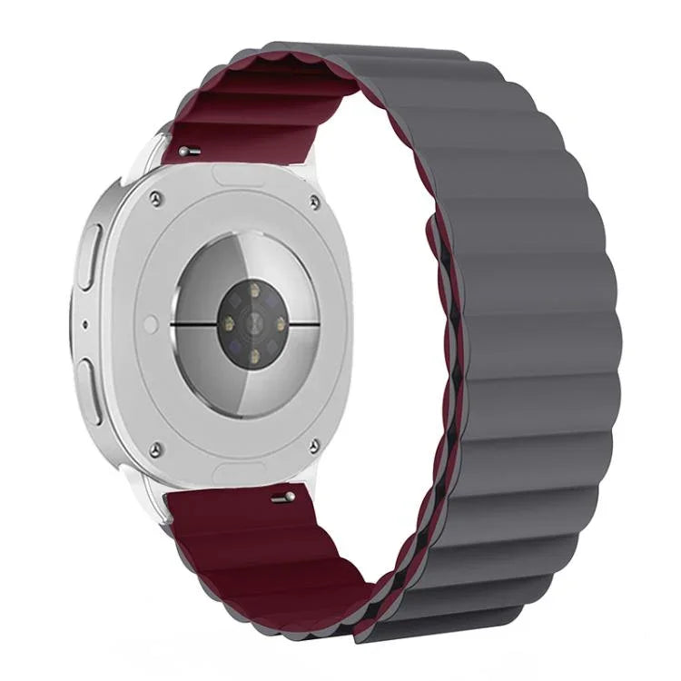 Magnetic Silicone Watch Band, For Samsung Galaxy Watch8 / Watch8 Classic