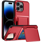 Kalebol Flip Card Wallet Holder Shockproof Phone Case, For iPhone 17 Pro Max, For iPhone 17 Pro, For iPhone 17, For iPhone Air, For iPhone 16 Pro Max, For iPhone 16 Pro, For iPhone 16 Plus, For iPhone 16