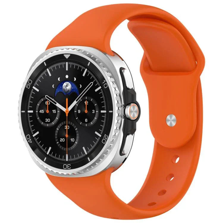 Reverse Buckle Silicone Watch Band, For Samsung Galaxy Watch8 / Watch8 Classic