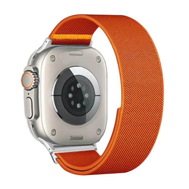 Adjustable Single Loop Elastic Nylon Watch Band, For Apple Watch 46mm / 49mm / 45mm / 44mm, For Apple Watch 42mm / 41mm / 40mm / 38mm