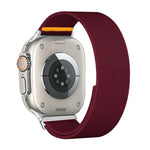 Adjustable Single Loop Elastic Nylon Watch Band, For Apple Watch 46mm / 49mm / 45mm / 44mm, For Apple Watch 42mm / 41mm / 40mm / 38mm