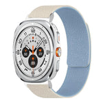 Lychee Texture Soft Magnetic Silicone Watch Band, For Samsung Galaxy Watch Ultra 47mm / Ultra 2025, For Samsung Galaxy Watch8 / 8 Classic