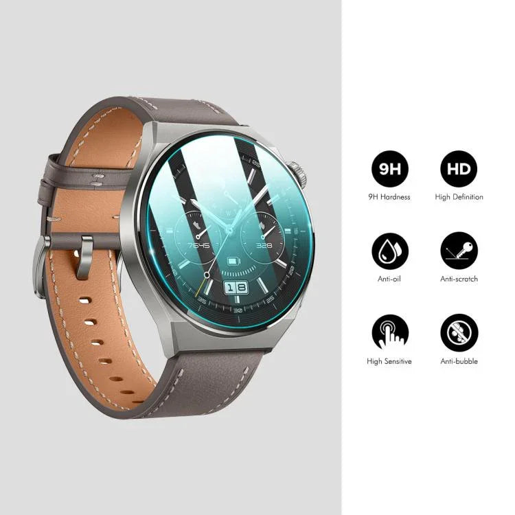 2pcs ENKAY 0.2mm 9H Tempered Glass Screen Protector Watch Film, For Nothing CMF Watch 3 Pro