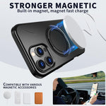 Kalebol Magnetic MagSafe Rotation Holder PC Phone Case, For iPhone 16 Pro Max, For iPhone 16 Pro, For iPhone 16 Plus, For iPhone 16, For iPhone 15 Pro Max, For iPhone 15 Pro