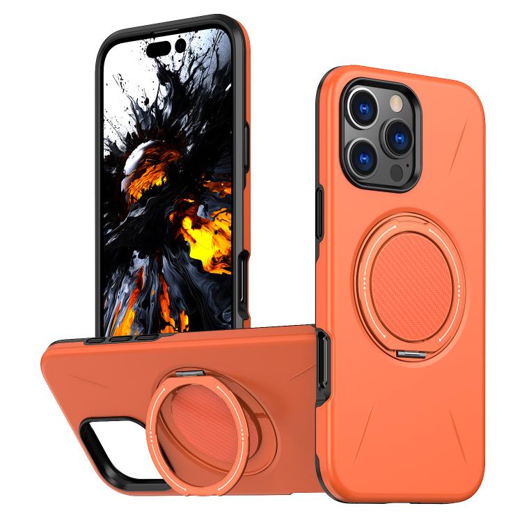 Kalebol Magnetic MagSafe Rotation Holder PC Phone Case, For iPhone 16 Pro Max, For iPhone 16 Pro, For iPhone 16 Plus, For iPhone 16, For iPhone 15 Pro Max, For iPhone 15 Pro