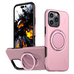 Kalebol Magnetic MagSafe Rotation Holder PC Phone Case, For iPhone 16 Plus, For iPhone 16, For iPhone 15 Pro Max, For iPhone 15 Pro, For iPhone 15, For iPhone 14