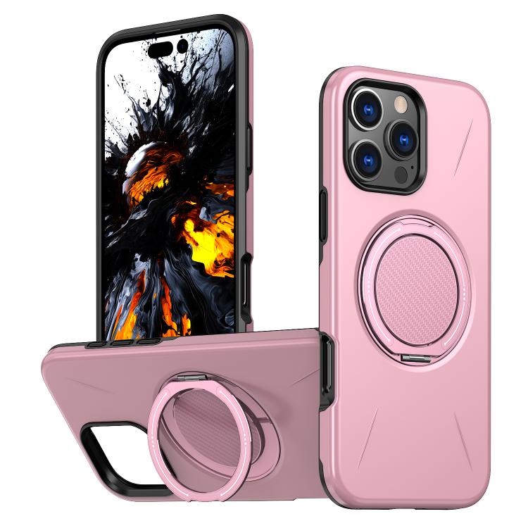 Kalebol Magnetic MagSafe Rotation Holder PC Phone Case, For iPhone 16 Plus, For iPhone 16, For iPhone 15 Pro Max, For iPhone 15 Pro, For iPhone 15, For iPhone 14