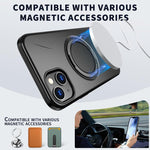 Kalebol Magnetic MagSafe Rotation Holder PC Phone Case, For iPhone 15, For iPhone 14, For iPhone 14 Pro, For iPhone 14 Pro Max, For iPhone 13 Pro Max, For iPhone 13 Pro