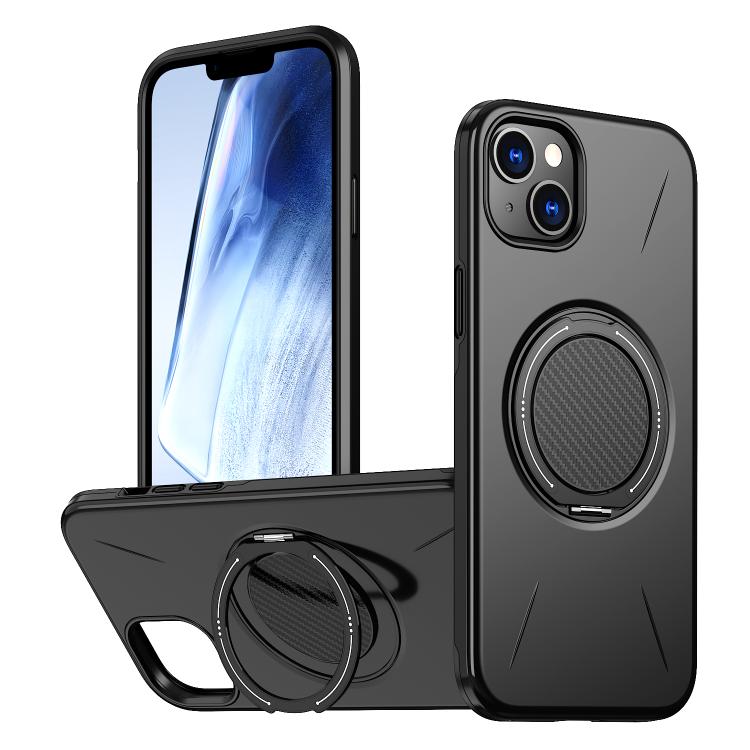 Kalebol Magnetic MagSafe Rotation Holder PC Phone Case, For iPhone 15, For iPhone 14, For iPhone 14 Pro, For iPhone 14 Pro Max, For iPhone 13 Pro Max, For iPhone 13 Pro