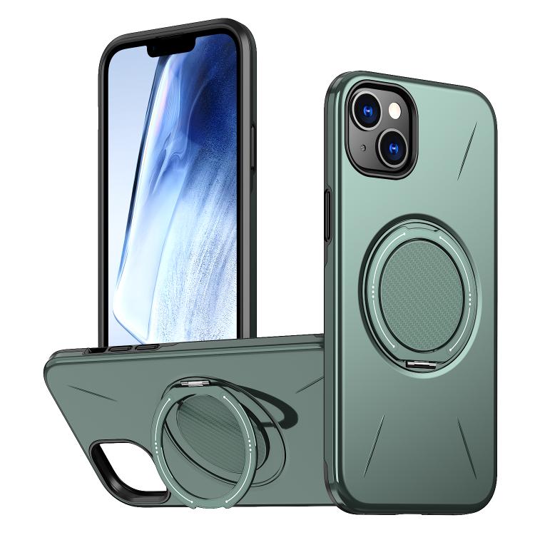 Kalebol Magnetic MagSafe Rotation Holder PC Phone Case, For iPhone 15, For iPhone 14, For iPhone 14 Pro, For iPhone 14 Pro Max, For iPhone 13 Pro Max, For iPhone 13 Pro
