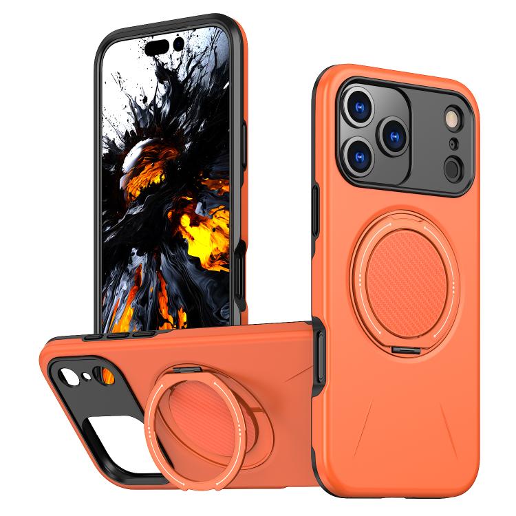 Kalebol Magnetic MagSafe Rotation Holder PC Phone Case, For iPhone 18 Pro, For iPhone 18 Pro Max, For iPhone 17 Pro Max, For iPhone 17 Pro, For iPhone 17, For iPhone Air