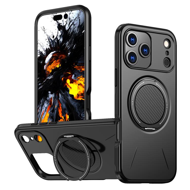 Kalebol Magnetic MagSafe Rotation Holder PC Phone Case, For iPhone 18 Pro, For iPhone 18 Pro Max, For iPhone 17 Pro Max, For iPhone 17 Pro, For iPhone 17, For iPhone Air