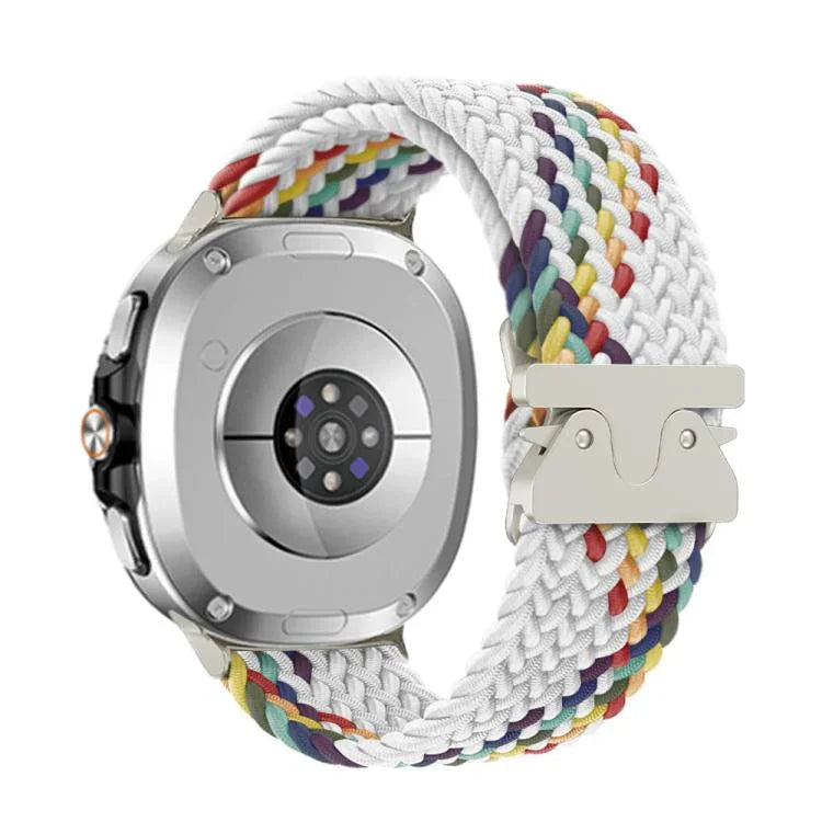 Parachute Buckle Braided Nylon Watch Band, For Samsung Galaxy Watch8 / Watch8 Classic