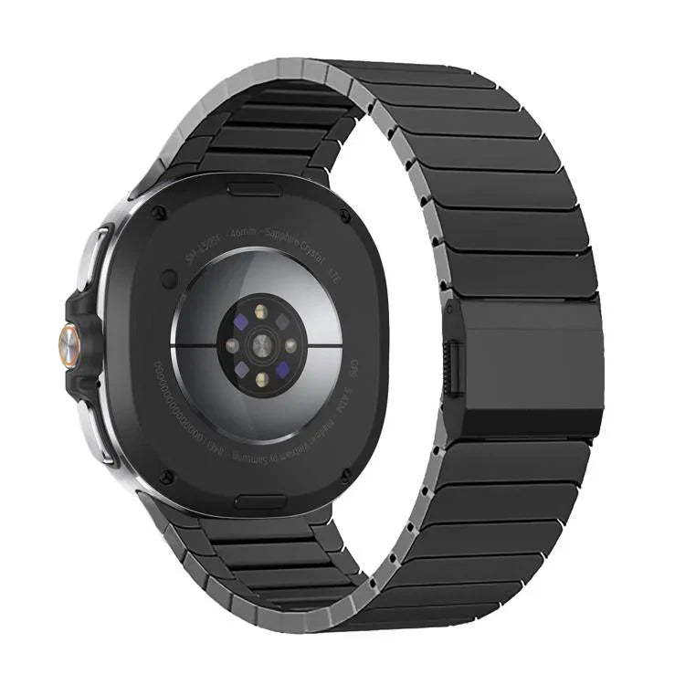 Bamboo Norman Buckle Stainless Steel Watch Band, For Samsung Galaxy Watch8 / Watch8 Classic