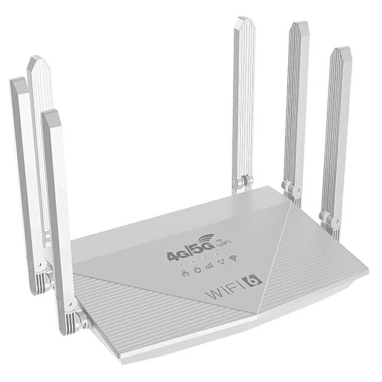 WR900-E Eurasian Version 4G SIM Card 6 Antennas 4 LAN Ports Router LTE WiFi6 Router, WR900-E