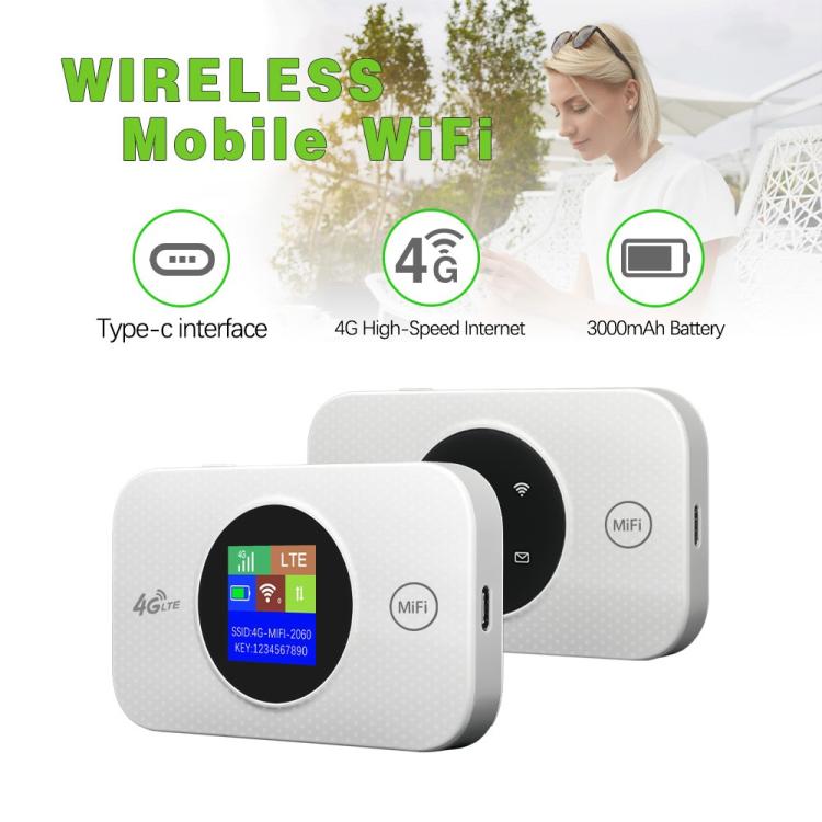 MF968-E Eurasian Version Removable Battery Mobile Router 4G Portable WiFi Hotspot Device, MF968-E