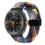 Fold Magnetic Buckle Braided Watch Band, For Samsung Galaxy Watch8 / Watch8 Classic