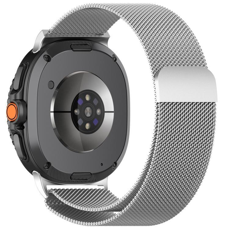 Full Coverage TPU Protective Cover Milanese Magnetic Metal Watch Band, For Samsung Galaxy Watch8 44mm, For Samsung Galaxy Watch8 40mm
