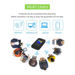 MF860 For Travel Wireless Pocket Hotspot Color Screen Portable 4G LTE WiFi Router