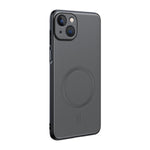 Plain Leather MagSafe Shockproof Phone Case, For iPhone 15, For iPhone 14 Plus, For iPhone 14, For iPhone 14 Pro, For iPhone 14 Pro Max, For iPhone 13 Pro Max, For iPhone 13 Pro, For iPhone 13
