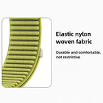 Woven Nylon Hook And Loop Fastener Metal Interface Watch Band, For Google Pixel Watch 4 / Watch 3 45mm, For Google Pixel Watch 4 / 3 / 2 / 1 41mm