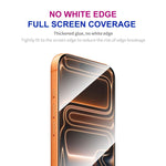 5pcs ENKAY Thickened Glue No White Edge High Aluminum-silicon Tempered Glass Film, For iPhone 17 Pro Max, For iPhone 17 Pro, For iPhone 17, For iPhone Air