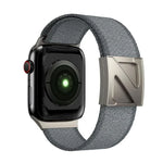 Z Shaped Magnetic Clasp Two Color Nylon Watch Band, For Apple Watch 46mm / 49mm / 45mm / 44mm, For Apple Watch 42mm / 41mm / 40mm / 38mm