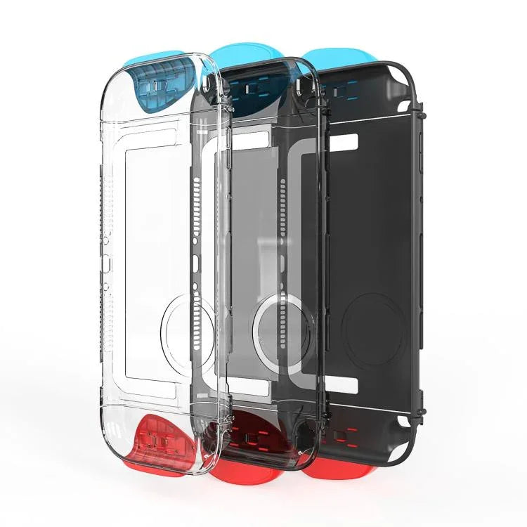 Split-style Console Protective Case with Three Sets of Interchangeable Grips (Large, Medium, Small), For Nintendo Switch 2