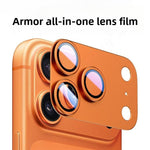 Kalebol Armor Full-Coverage Metal Lens Ring Protector Film, For iPhone 17 Pro Max, For iPhone 17 Pro