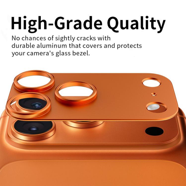 Kalebol Metal Convex Hollow Lens Protector Ring, For iPhone 17 Pro Max, For iPhone 17 Pro