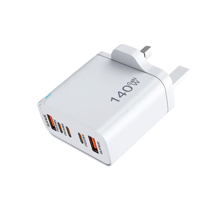 TE-PD43 Type-C x 3, USB-A x 2 Multi-port Charger for Mobile Phones / Tablets，UK Plug, UK Plug
