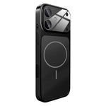 Change to 17 Big Lens Window Frosted MagSafe Phone Case, For iPhone 13 Pro Max, For iPhone 13 Pro, For iPhone 13, For iPhone 12, For iPhone 12 Pro Max, For iPhone 12 Pro, For iPhone 11 Pro Max, For iPhone 11