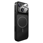 Change to 17 Big Lens Window Frosted MagSafe Phone Case, For iPhone 13 Pro Max, For iPhone 13 Pro, For iPhone 13, For iPhone 12, For iPhone 12 Pro Max, For iPhone 12 Pro, For iPhone 11 Pro Max, For iPhone 11