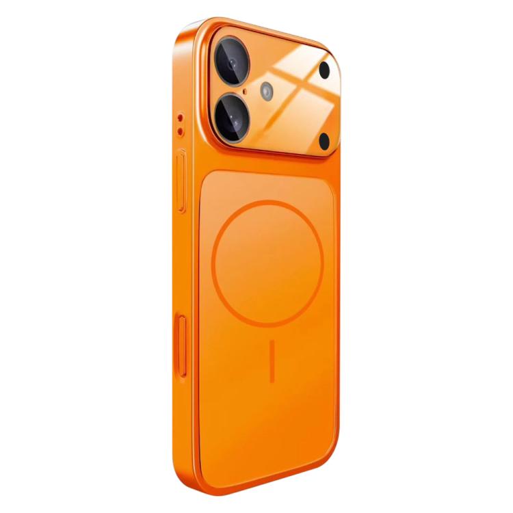 Change to 17 Big Lens Window Frosted MagSafe Phone Case, For iPhone 17 Pro Max, For iPhone 17 Pro, For iPhone 17, For iPhone Air, For iPhone 16 Pro Max, For iPhone 16 Pro, For iPhone 16 Plus, For iPhone 16