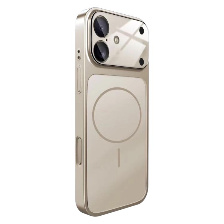 Change to 17 Big Lens Window Frosted MagSafe Phone Case, For iPhone 17 Pro Max, For iPhone 17 Pro, For iPhone 17, For iPhone Air, For iPhone 16 Pro Max, For iPhone 16 Pro, For iPhone 16 Plus, For iPhone 16
