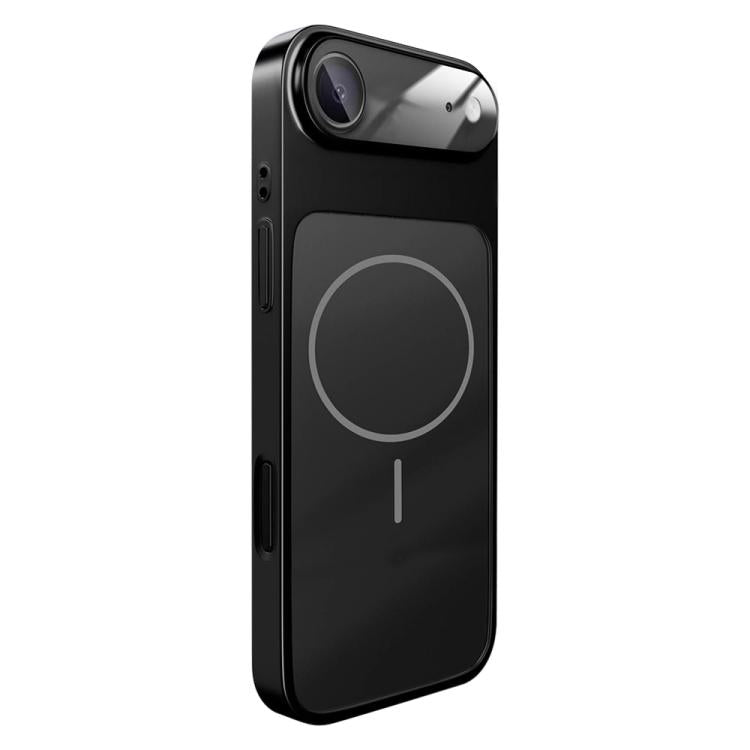 Change to 17 Big Lens Window Frosted MagSafe Phone Case, For iPhone 17 Pro Max, For iPhone 17 Pro, For iPhone 17, For iPhone Air, For iPhone 16 Pro Max, For iPhone 16 Pro, For iPhone 16 Plus, For iPhone 16